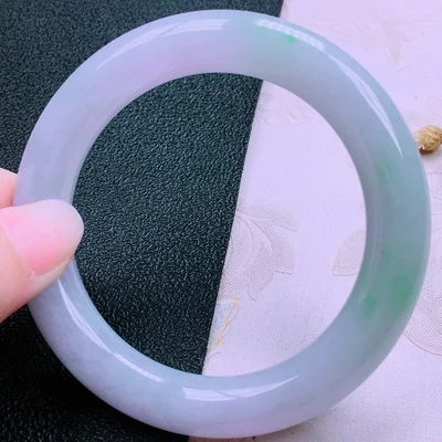 

Natural Burma Jade 54mm-62mm bracelet Exquisite Princess bracelet send girlfriend send mom