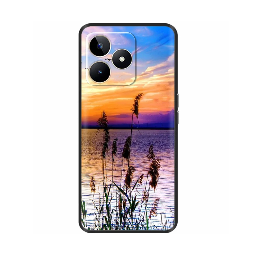 Luxury Black Silicone Soft TPU Phone Case - Stylish Bumper Cover and Protective Shell