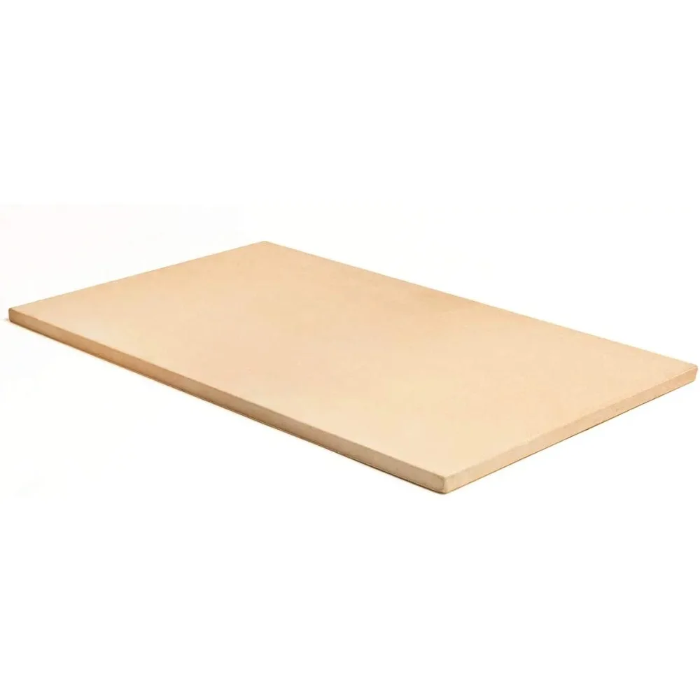 

Pizza Craft Rectangular ThermaBond Baking and Pizza Stone for Oven or Grill - 20" x 13.5"