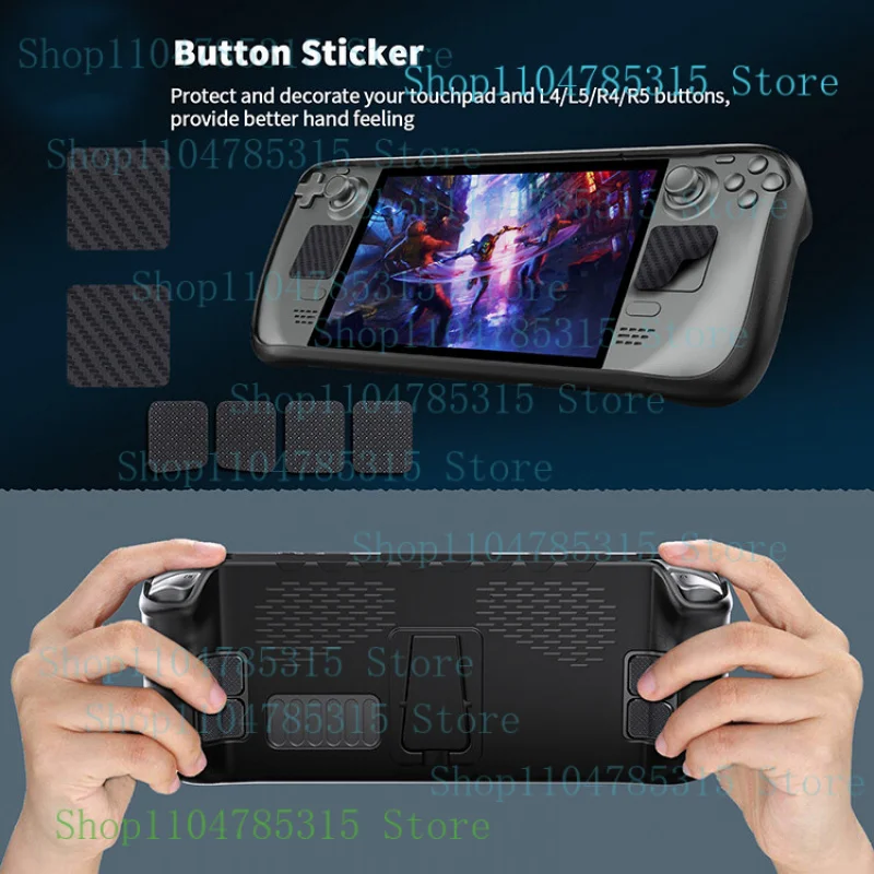 보호 케이스 낙하 방지 고무 케이스 Steamdeck XMSJ용 TPU 보호 케이스 브래킷