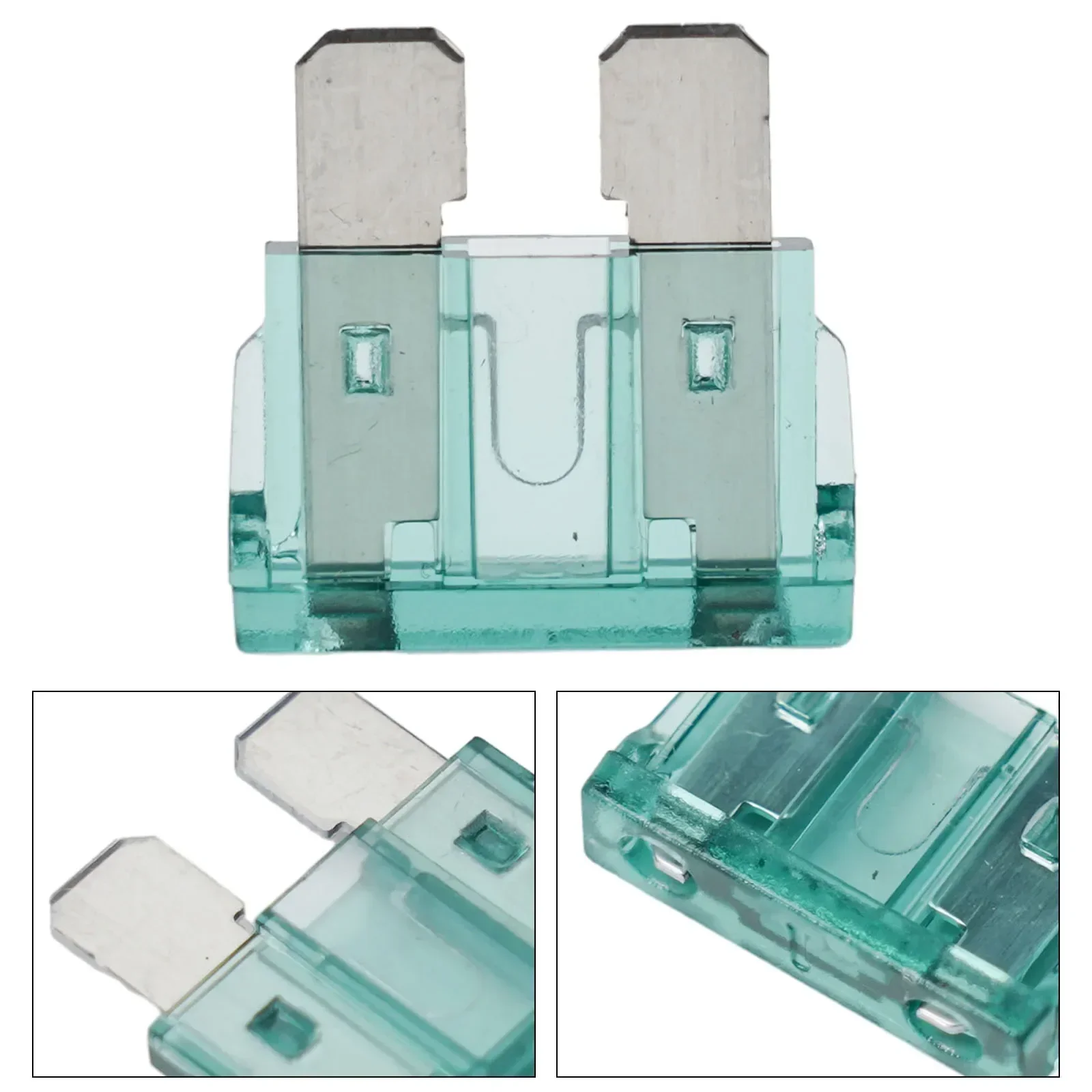 10 X 1AMP 1A 12V Automotive Car Truck Motorbike Blade Fuse Standard ATOATC Quick Installation Materials Universal Accessories car fuses kit