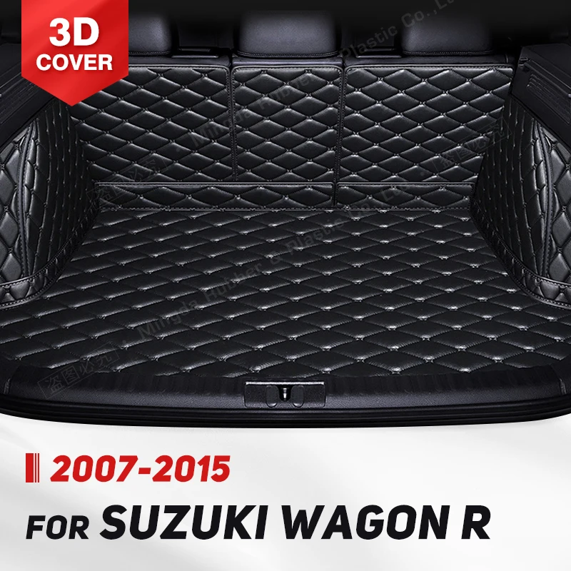 

Auto Full Coverage Trunk Mat For Suzuki Wagon R 2007-2015 14 13 12 11 10 09 08 Car Boot Cover Pad Interior Protector Accessories