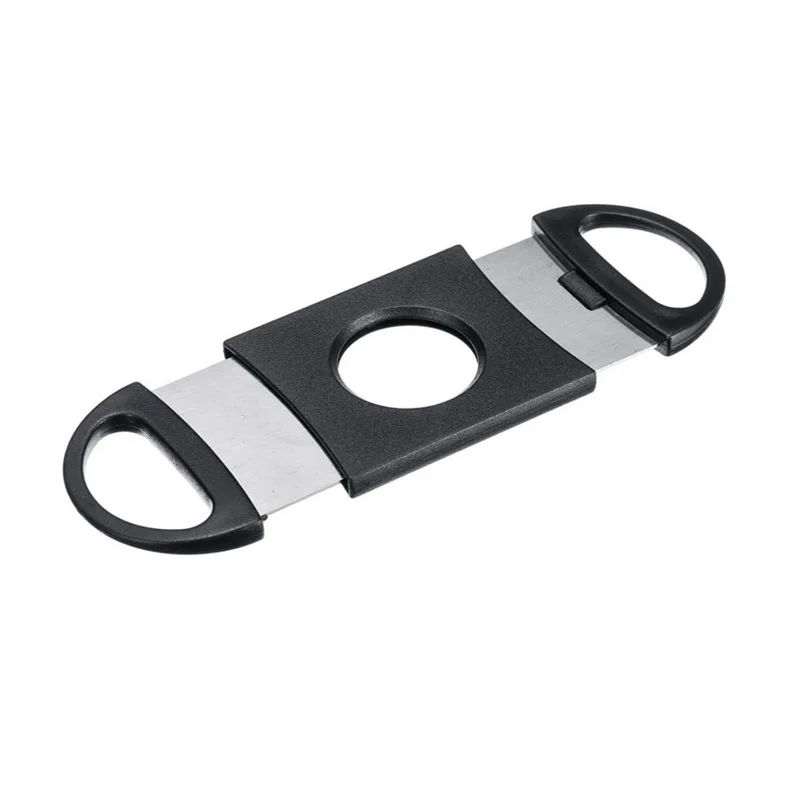 Cigar Cutter Black Cigar Cutter Stainless Steel Sharp Manual Cigarette Breaker Accessories Wedding Party Souvenir Gifts