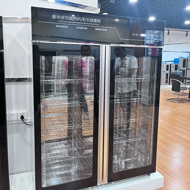Commercial Stainless Steel Double Door High Temperature Disinfection Cabinet for Hotel 1000L 3
