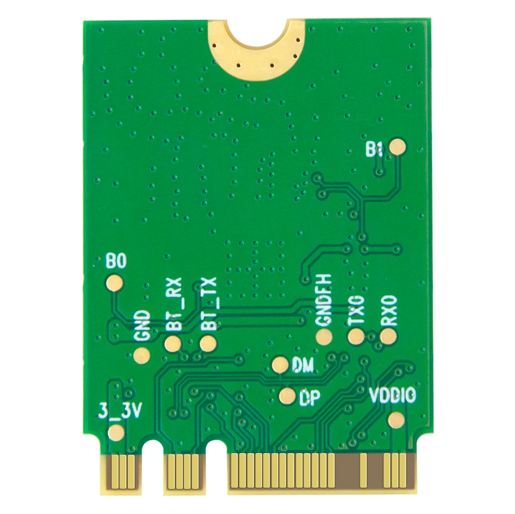 WiFi 6 AX900 BT5.4 M.2 WiFi 카드 2.4G&5GHz 블루투스 5.4 900Mbps 무선 어댑터(윈도우 10/11용 노트북용)