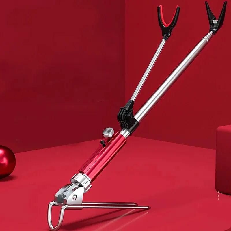Fishing Rod Bracket Fishing Rod Support Fishing Rod Rest Fishing Rod Holder 2.4M Telescopic Fishing Bracket