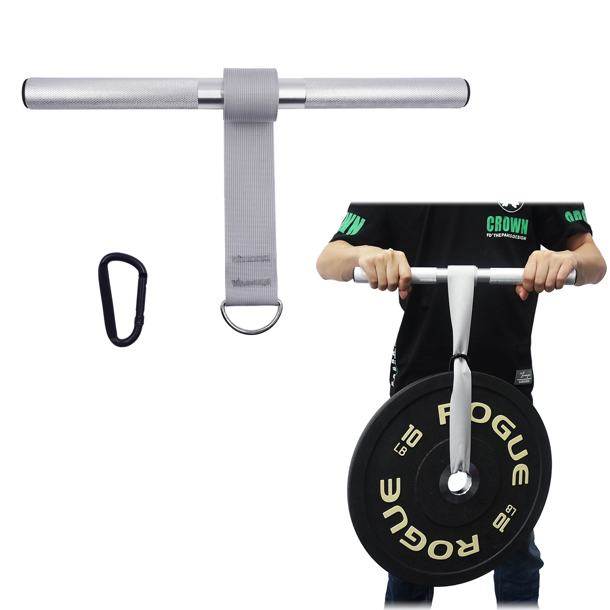 Forearm Wrist Roller Forearm Strengthener Blaster Wrist Arm Strength Trainer Metal Grip Weight Lifting Fitness Equipment arm strength trainer