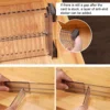 2/10Pcs Adjustable Drawer Dividers 27.5-51cm Expandable Clear Drawers Separators for Home Kitchen Closet Organizers Accessories 5