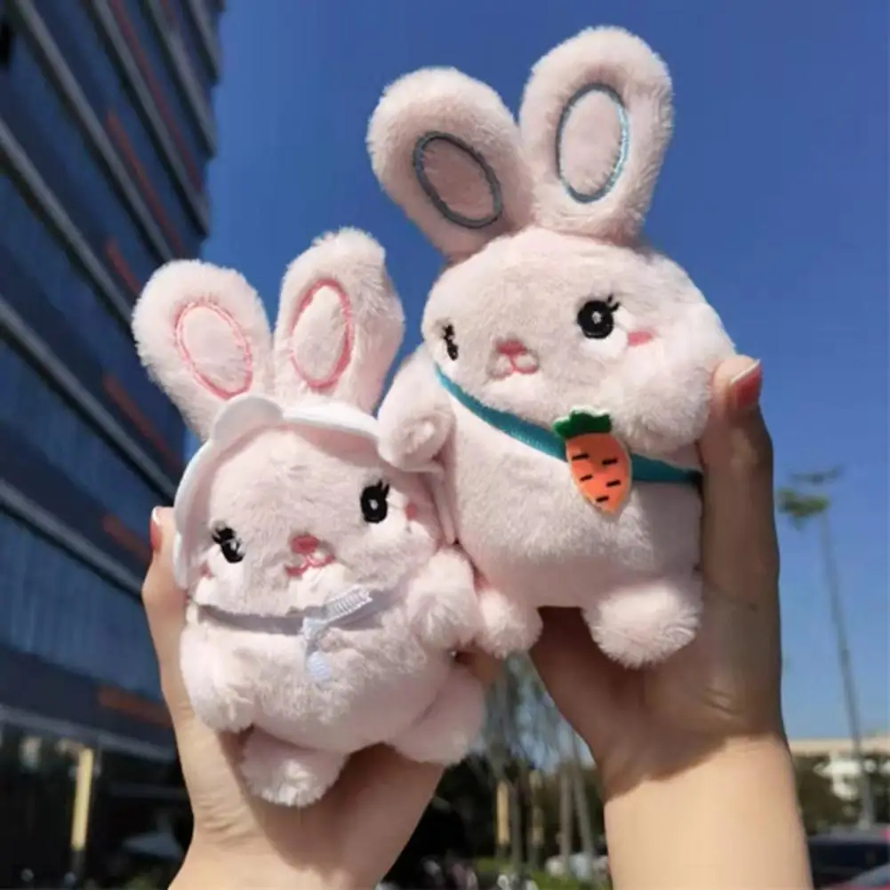 Realistic Rabbit Stuffed Toy High Simulation Strong Flexibility Decorative Toy Sofa Window Decoration Stuffed Bunny Doll for Kid 20 30cm st patrick s day stickers diy window glass wall stickers bedroom decoration stickers self adhesive wallpaper stationery