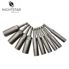 10Pcs 80mm Length Electric Power No Magnetic Screwdriver Nut Driver Set Impact 1/4" Hex Shank Metric Wrench Socket Bit 5.5-14mm 4