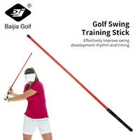 Golf Swing Power Stick - Red, Golf Strength Trainer Improves Flexibility, Rhythm, Rhythm, Balance and Power 1