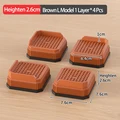 Brown S 4PCS