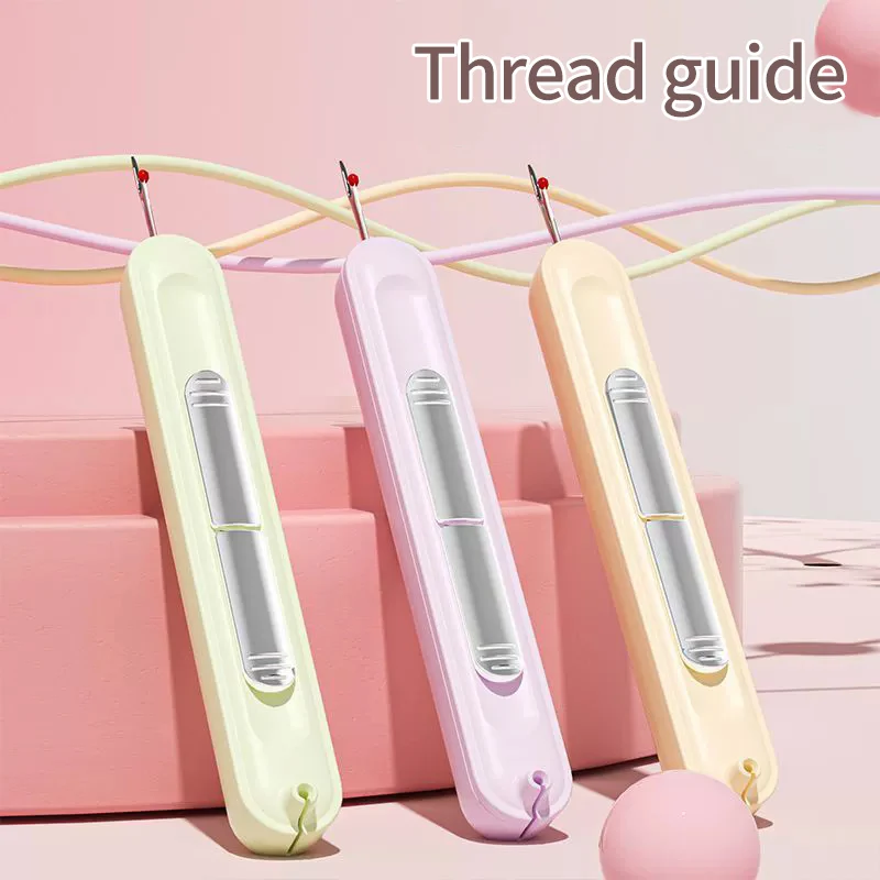 2 in 1 Needle Threader Hand Sewing Tools Multi-function Threader Sewing Needle for Sewing Crafting Cross-Stitch Accesorios