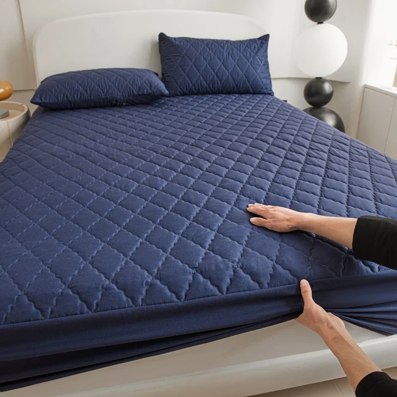 Mattress Cover Blue2
