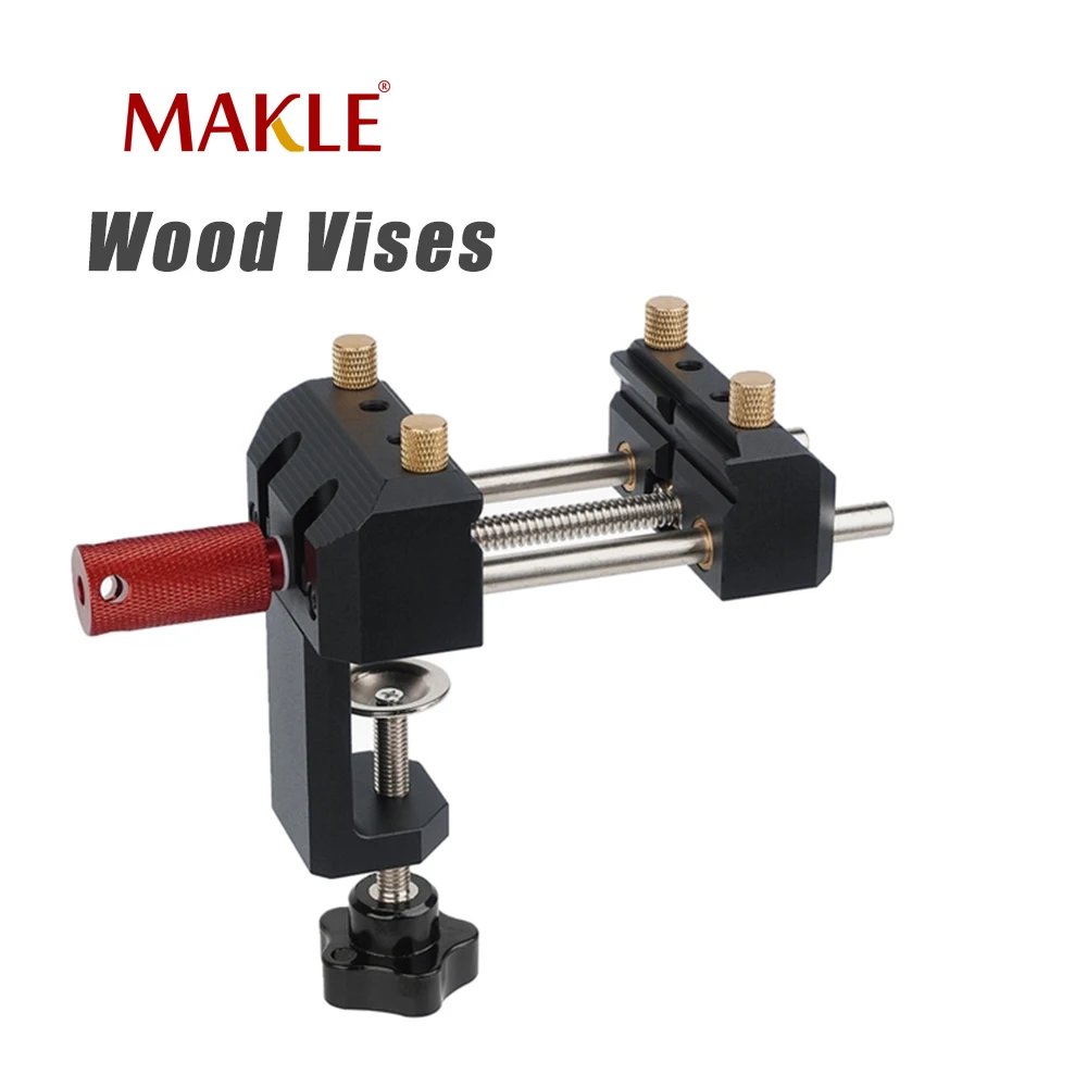Makle Multifunctional Table Vise Bench Clamp Aluminum Alloy Precision