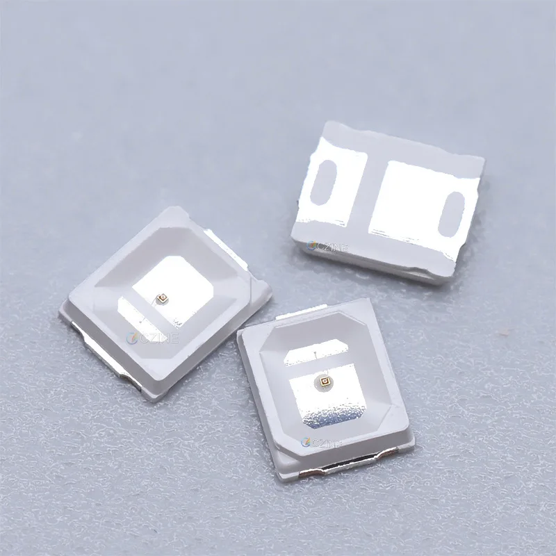 100PCS LED SMD 3030 2835 3V 6V 9V 18V 30V 흰색 빨간색 파란색 노란색 녹색 RGB 칩 120LM 밝은 램프 전구 발광 다이오드