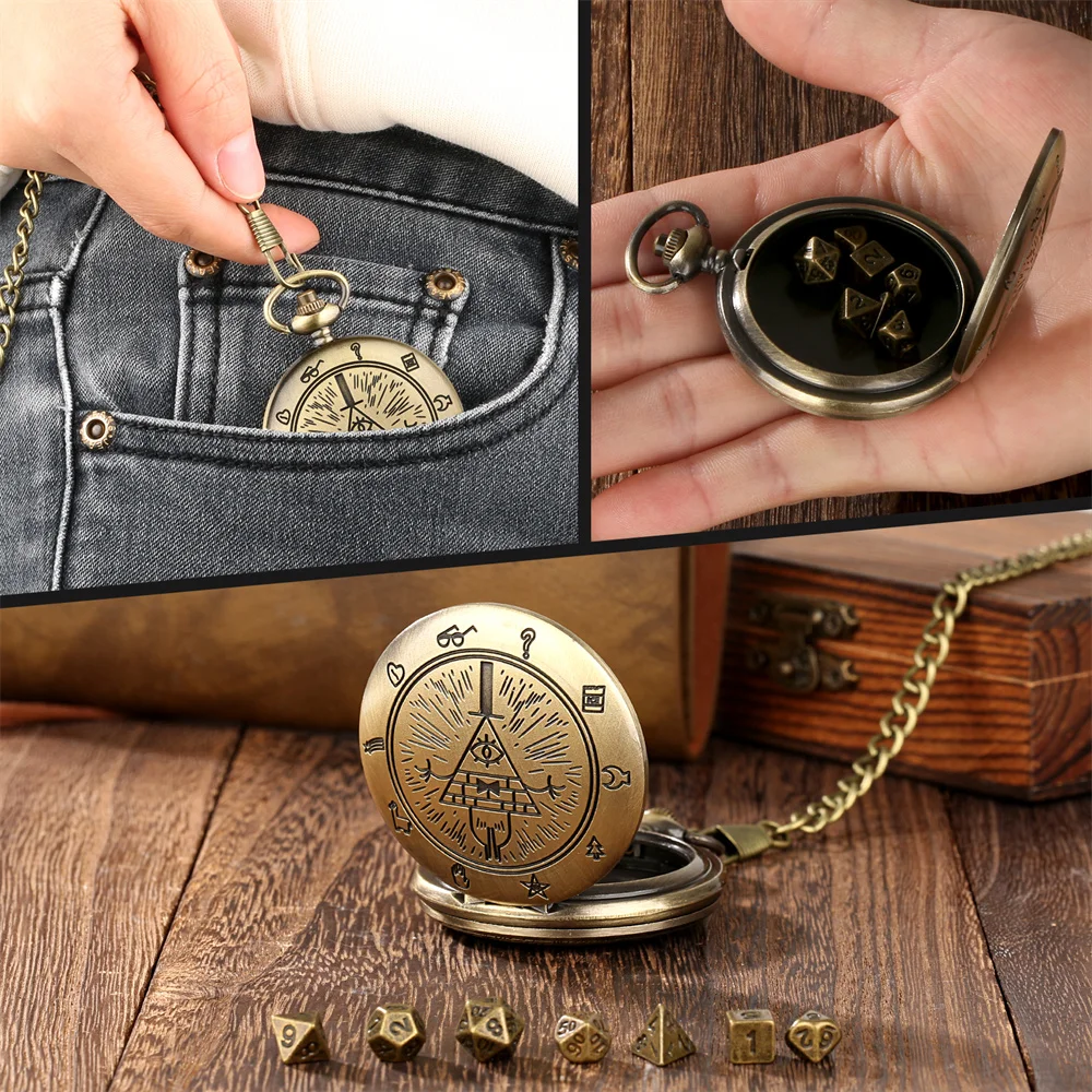 leather pocket watch case