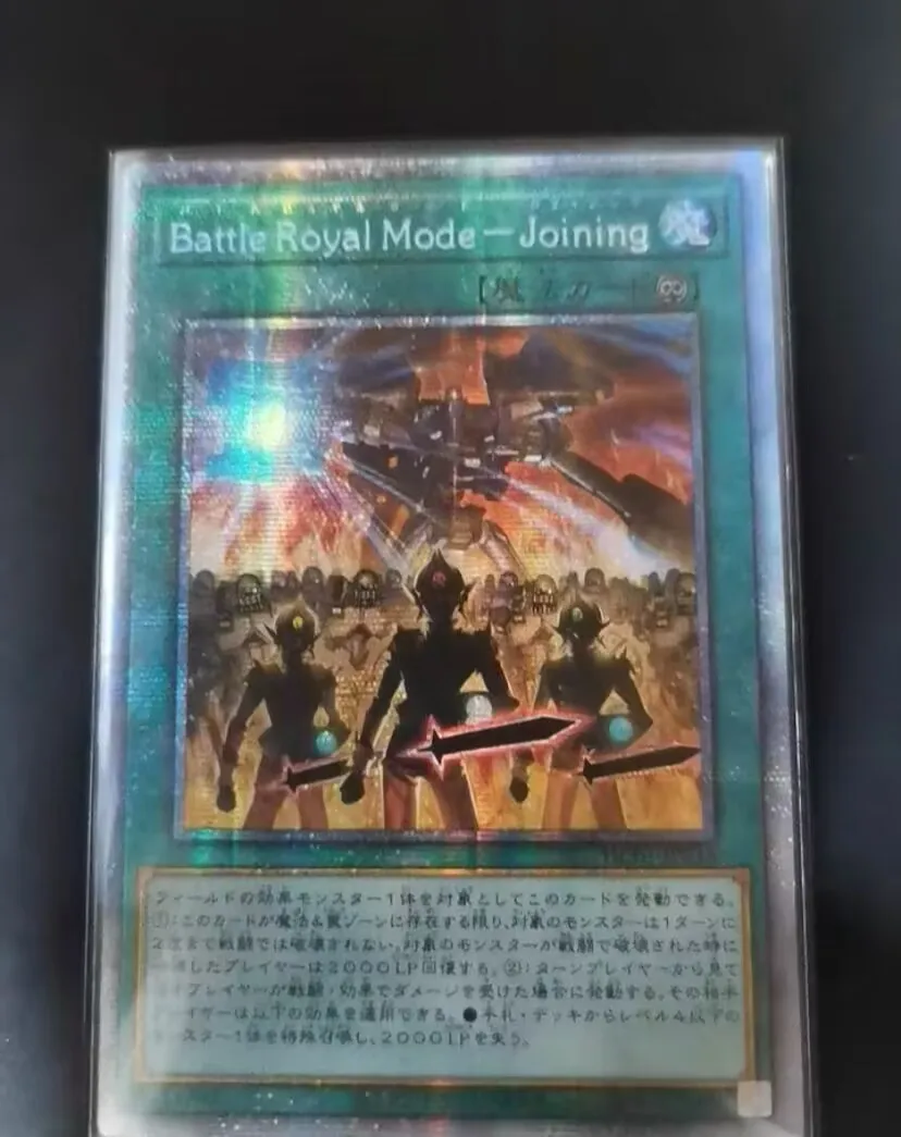 

Picture 1 of 3 Hover to zoom Battle Royal Mode - Joining - Prismatic Secret Rare HC01-JP036 - YuGiOh Japanese