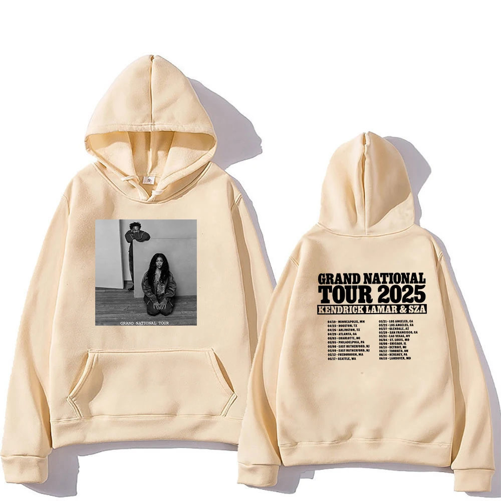 Grand National Tour 2025 Hoodie SZA Kendrick Lamar Men/women