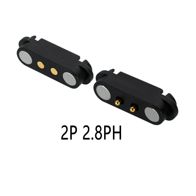 1 satz 2A 2Pin DC Magnetische Pogo Pin Stecker 2 3 4 5 Pin Pogopin Männlich Weiblich Gefederte DC steckdose Pitch 2,54mm 2,80mm – Detail 3