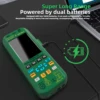 BSIDE. Handheld Oscilloscope Dual Channel 25MHz*2Vol 6000A Current Tester 4-in-1 Digital Multimeter+Functional Signal Generator 5
