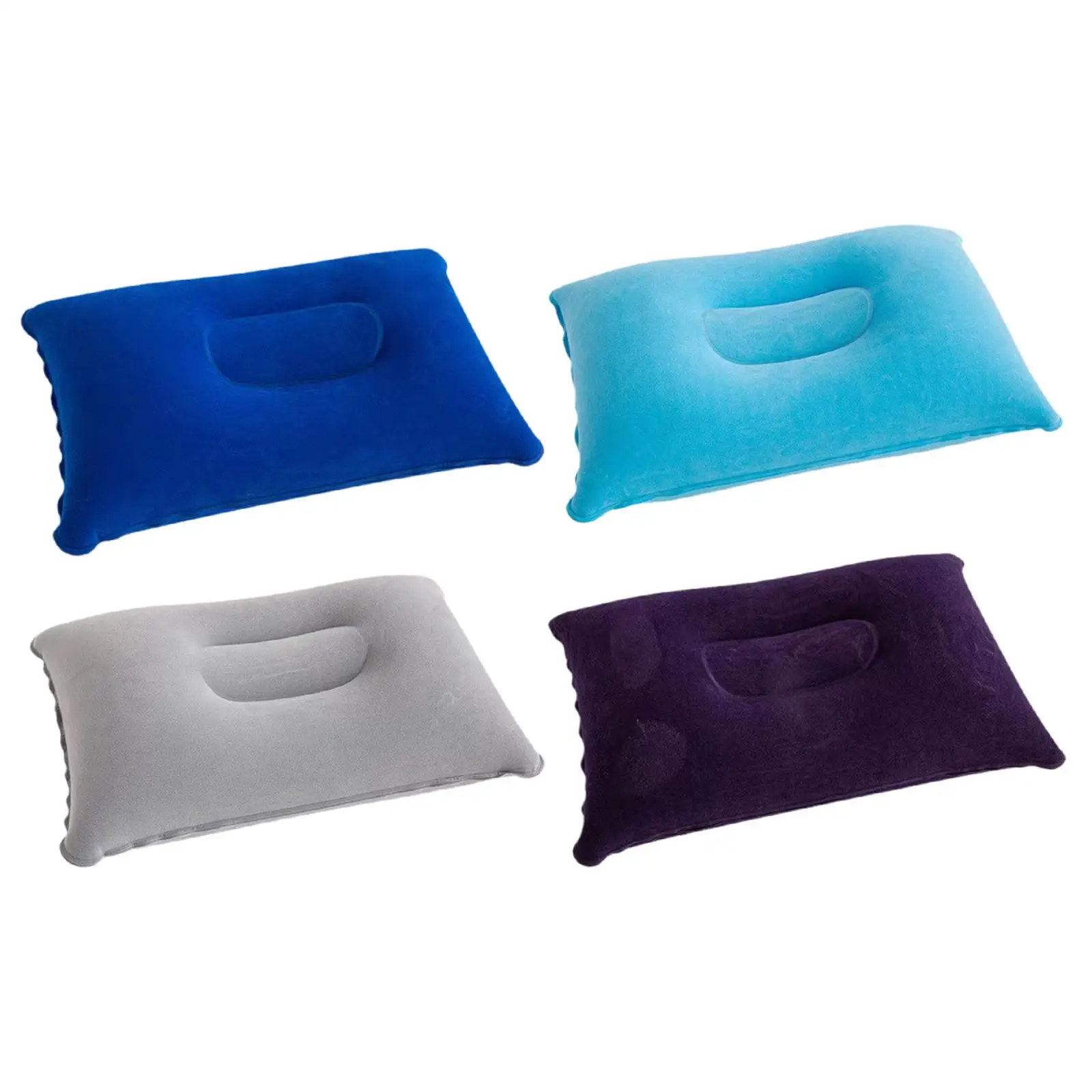 Camping Inflatable Pillow PVC for Neck Support Cushion Compressible Pillow for
