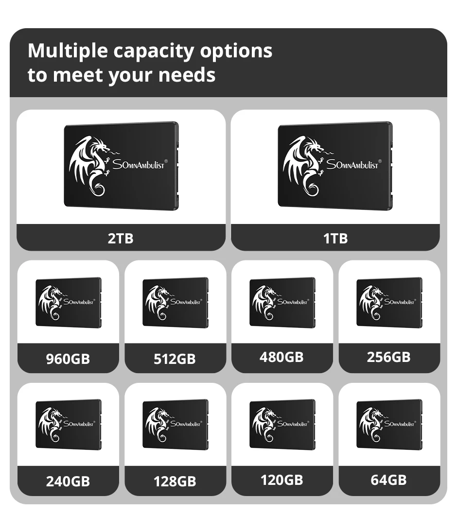 Somnambulist ssd 120gb 240gb 480gb 960gb internes sata3 solid-state-laufwerk 2,5 128gb 256gb 512gb 1tb 2tb ssd für pc laptop – Detail 9
