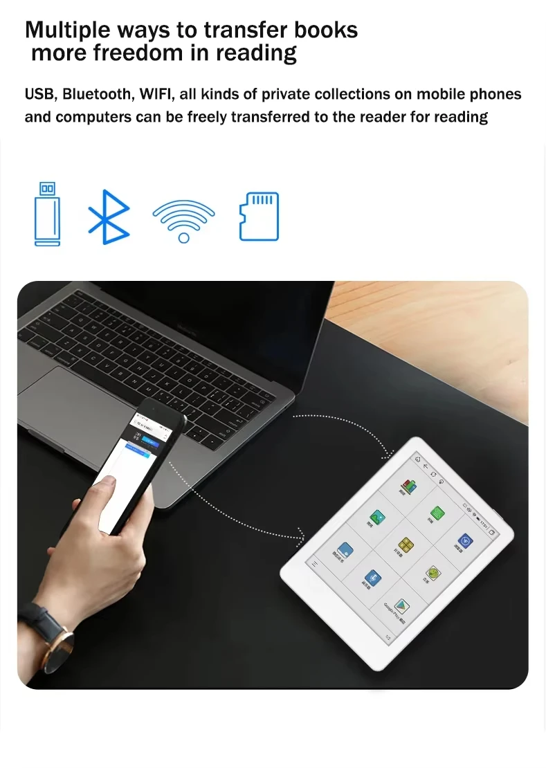 New MEEBOOK M6C 6-inch color screen e-book reader color ink screen e-paper e-book portable reading 3+32G