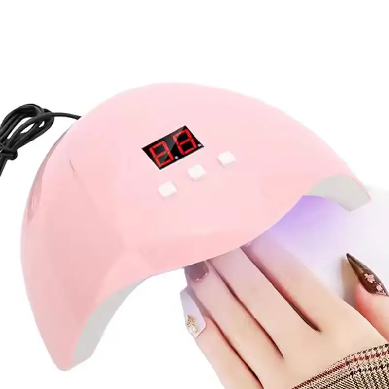 휴대용 젤 네일 건조기, LCD 디스플레이, LED 네일 건조기, 네일 아트용 네일 건조 램프, 여성용 홈 살롱