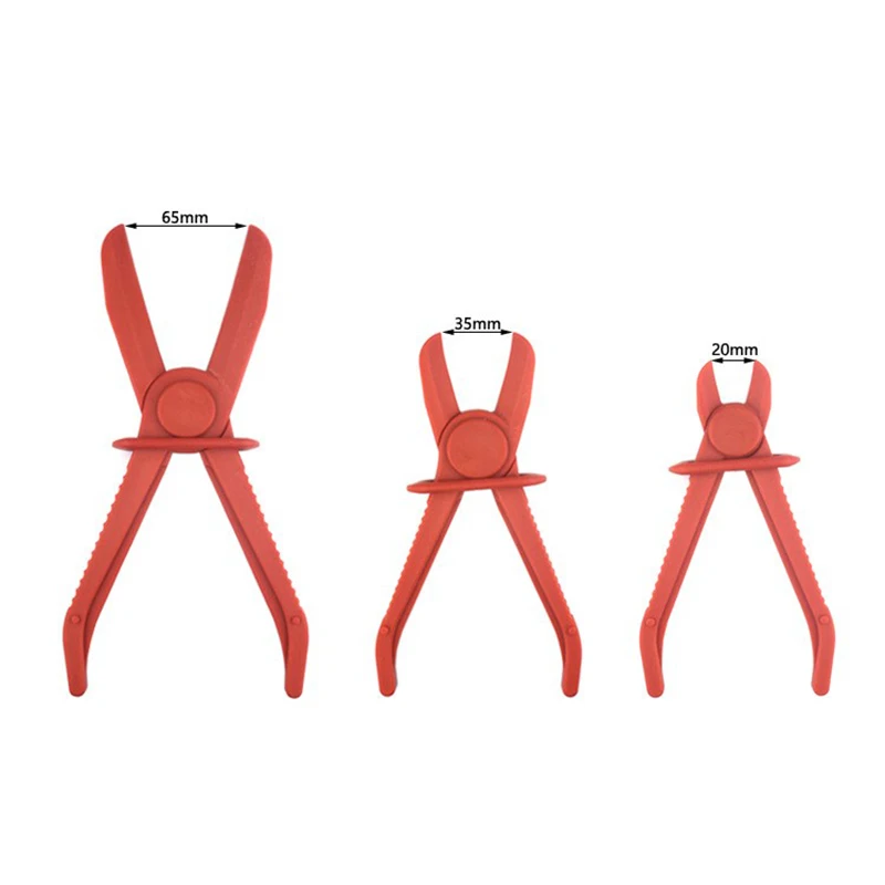3 teile/satz Auto Schlauch klemmen Zange Kit flexible Rohr klemme Dichtung Bremse Kraftstoff leitung abschneiden Klemme Auto Ölleitung Reparatur Fix Werkzeuge Set – Detail 3