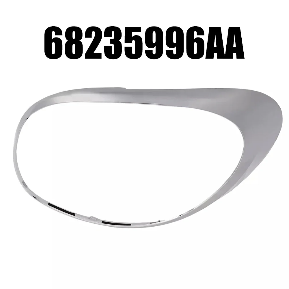Anello Di Finitura Per Fanale Posteriore Sinistro Fiat 500L 2014-2020 – In ABS Cromato, Sostituisce OEM 68235995AA