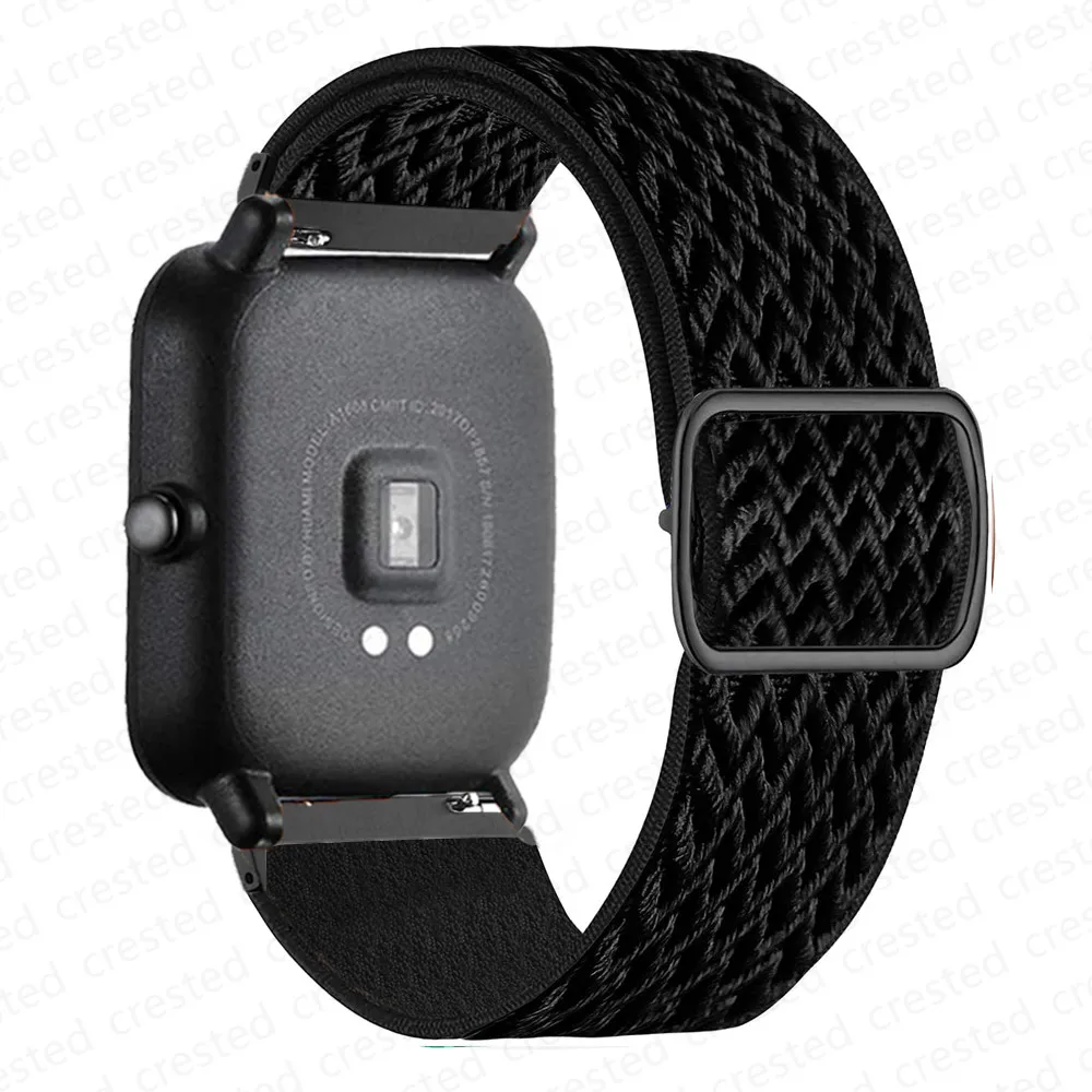 Scrunchie Nylon Sport Bracelet Band for Smartwatch - 22mm Strap Accessories
