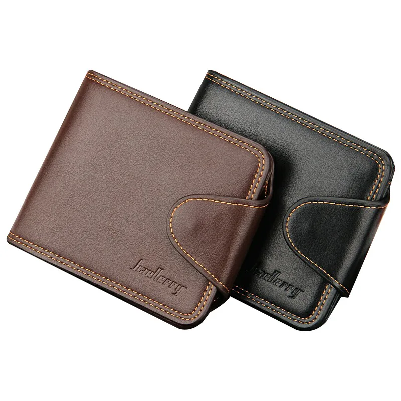 Elegant Men Zip Around Clasp Wallet for Business Casual