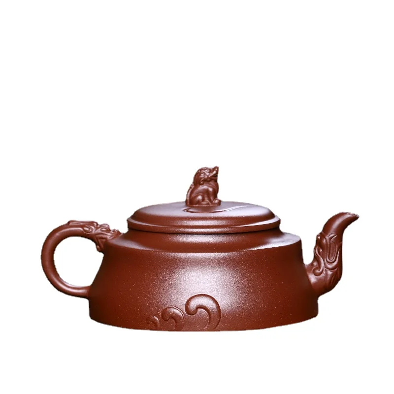 

Yixing tea pot Boutique purple clay xishi Teapot Ore beauty kettle Master handmade Teaware Tea ceremony 188 ball hole filter