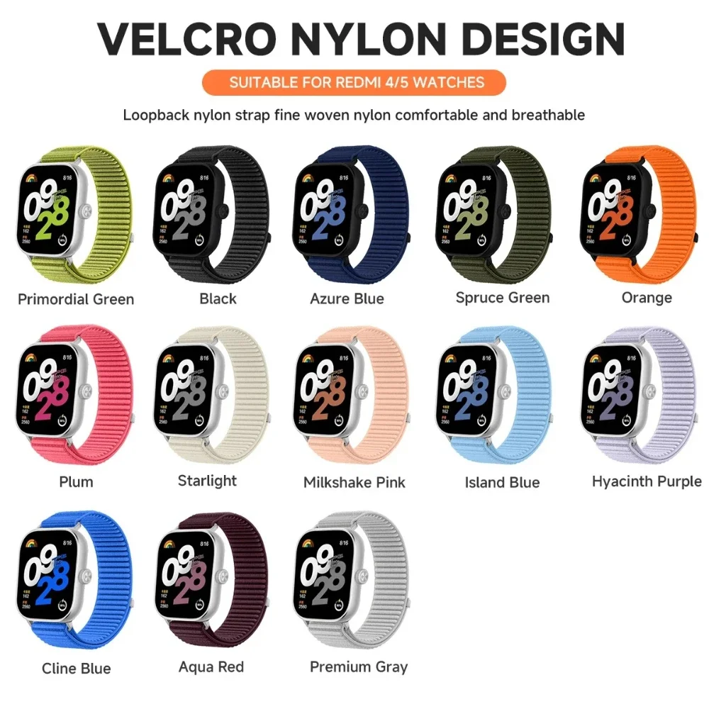 Sports-Comfort Nylon Strap for Smartwatches - Adjustable Bracelet Accessory