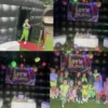 20ft-6m Large Black Nightclub Tent Inflatable Party Tent Inflatable Disco Nightclub Tent Mobile Night Club Tent For Event Rental 6