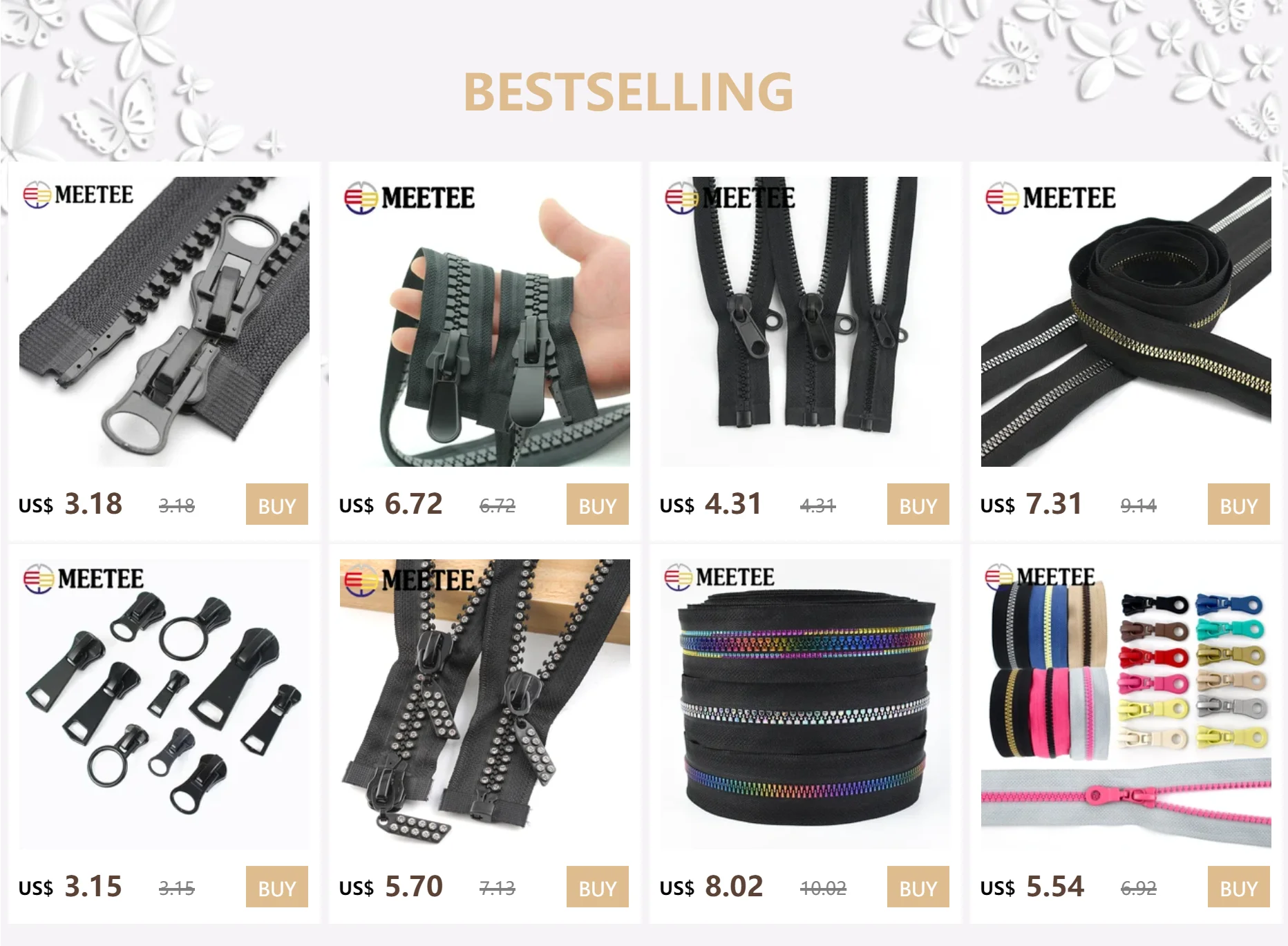 Description Picture 2 of item1/2/3/4/5Meter 10# Resin Zipper Open-end Double Side Slider Long Zip for Bag Jacket Luggage Tent DIY Sewing Material Accessories