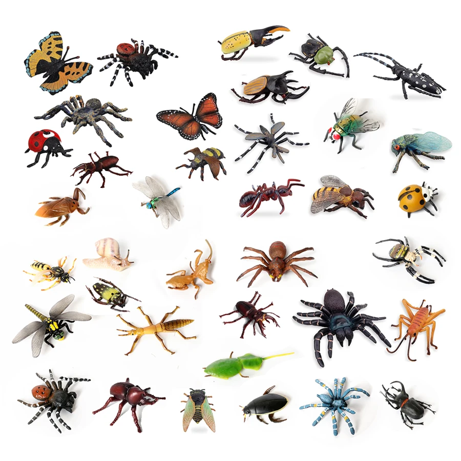 Realistic Insect Figurines