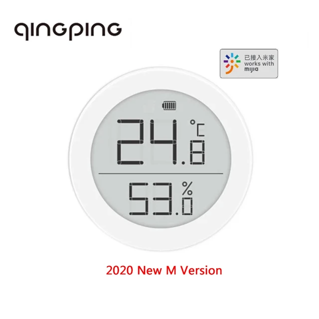 Cleargrass Qingping Bluetooth Thermometer Hygrometer Temperature Humidity  Sensor for Apple Siri HomeKit/Mi Mijia App Home