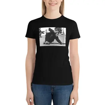 JAY ADAMS 스케이트보드 티셔츠, 여름 상의, 귀여운 상의, 여성 코튼 티셔츠