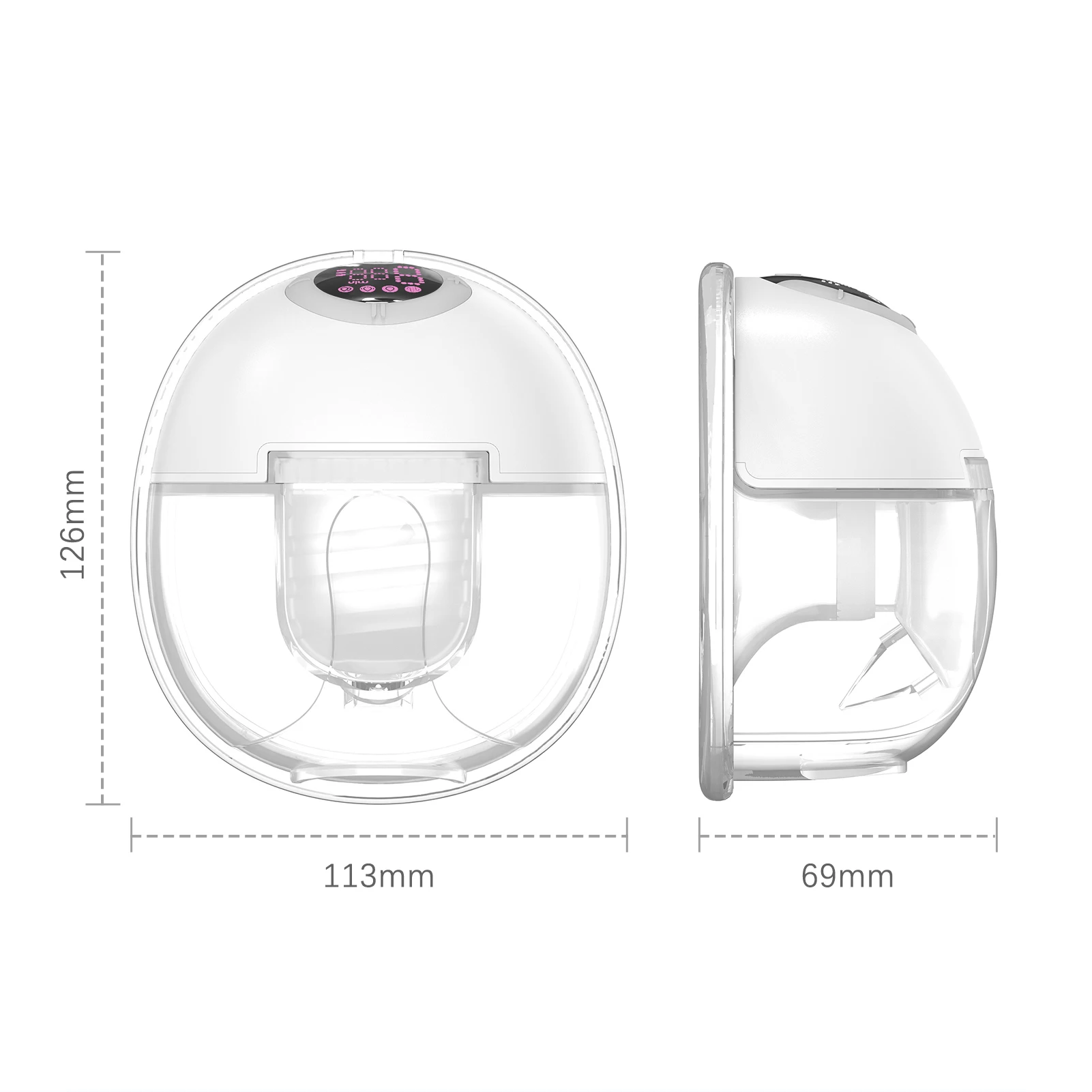 KidzPros Extractor De Leche Doble Portátil, Extractor De Leche Anos