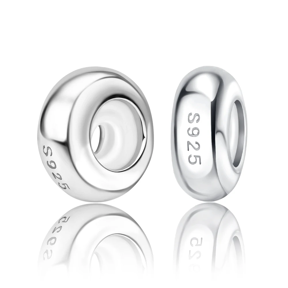 Fit Original Charm Beads Bracelets Lengthen Making 925 Sterling Silver Bracelet extender 3.5cm And 4cm