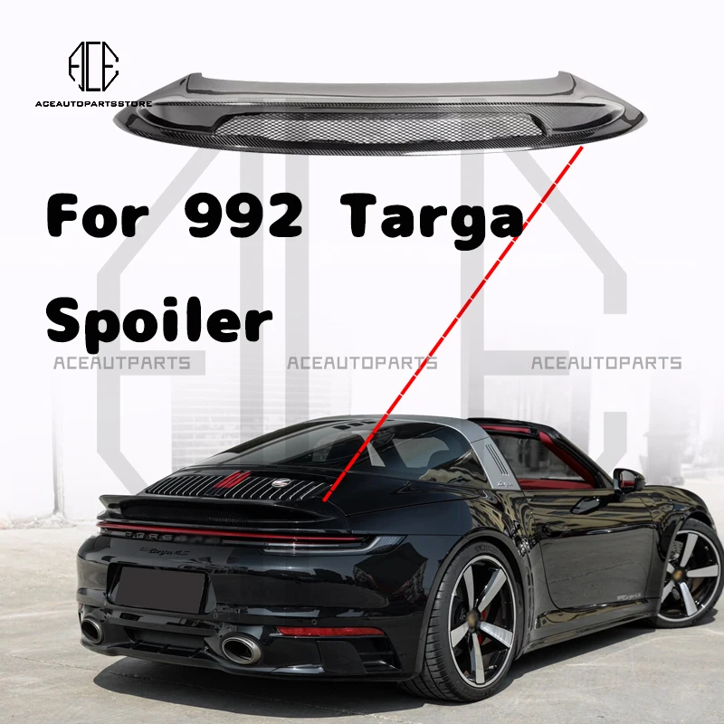 

GT3 Style Dry Carbon Fiber Rear Trunk Spoiler Wing Body Kit For Porsche 911 992 Carrera Targa 2019 - 2022