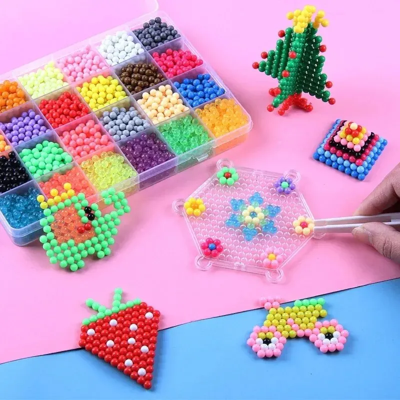 Magic Water Beads Toys 10 Colors 1000 Magical Water Mist Magic Beads Handmade Diy Educational Puzzle