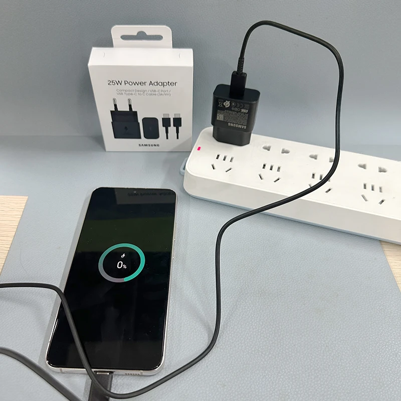 Original Samsung 25W 15W Super Fast Charger Power Adapter Type C Galaxy A26 A16 A06 A52s A15 A14 A24 A34 A13 A73 A33 A32 A42