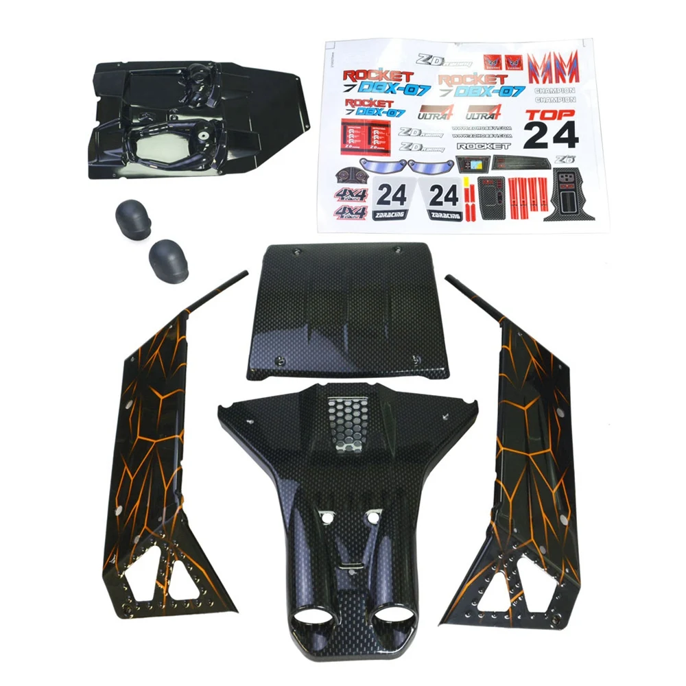 

RC Car Body Shell Kit 8648 8649 for ZD Racing DBX-07 DBX07 1/7 RC Car Upgrade Parts Spare Accessories,2