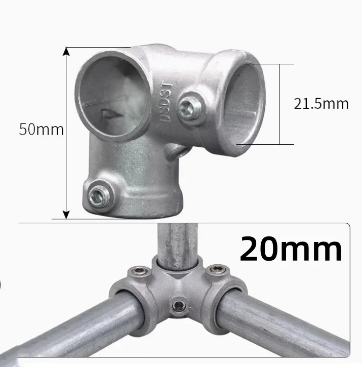Durable Aluminum Alloy Pipe Connectors