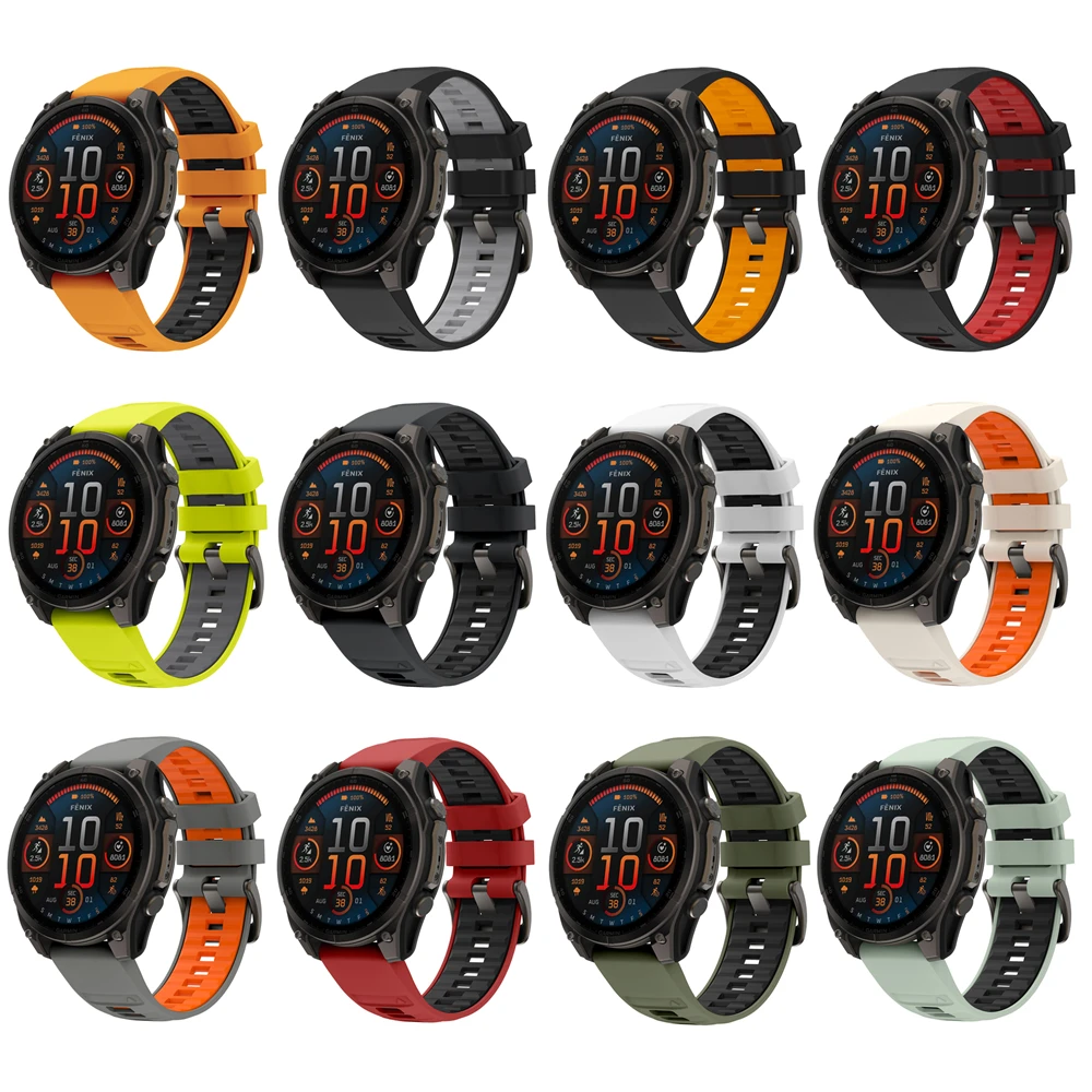 Fenix9 QuickFit Sport Watch Silicone Band