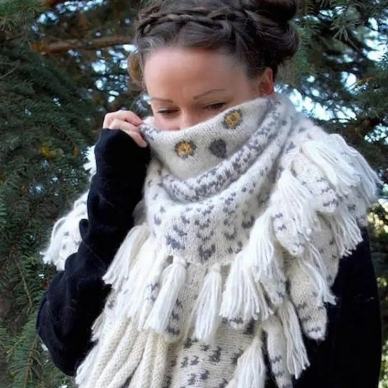 Рисунок 3 - Женский Зимний вязаный свитер с