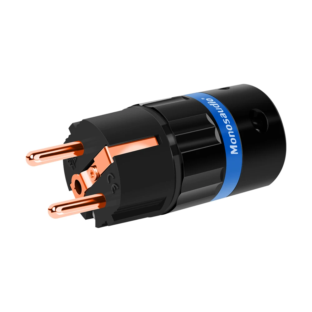 Monosaudio E105G/F105G Cobre Puro Chapado En Oro Versión UE